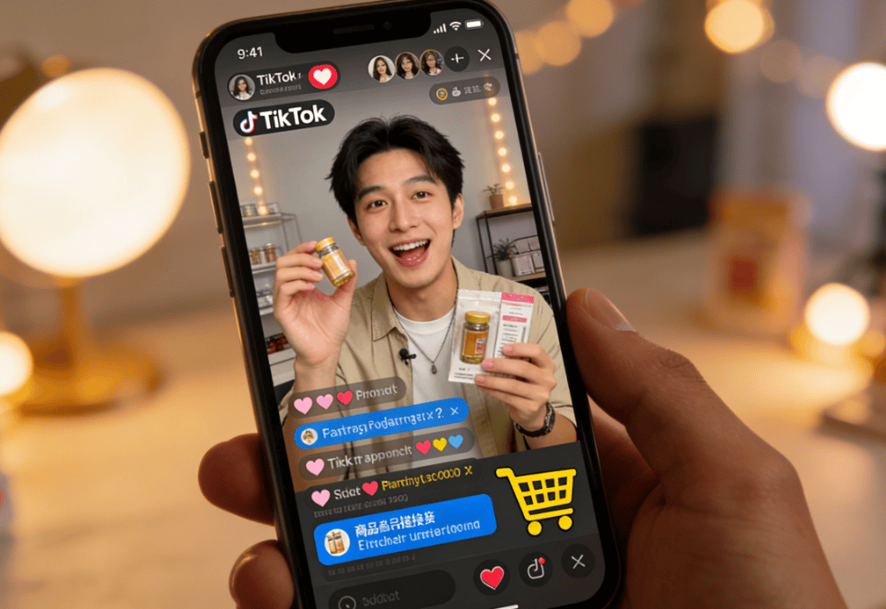 网红在tiktok卖货