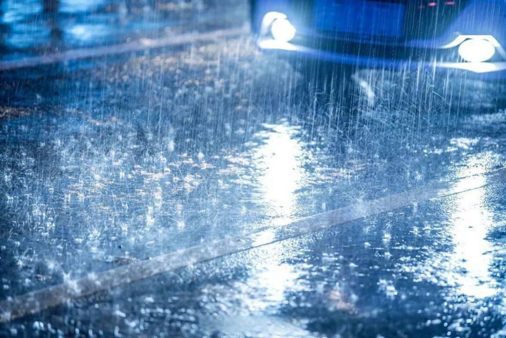 雅加达的暴雨